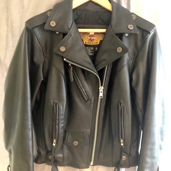 Women’s Harley Davidson Biker Jacket - Picture 3 of 8